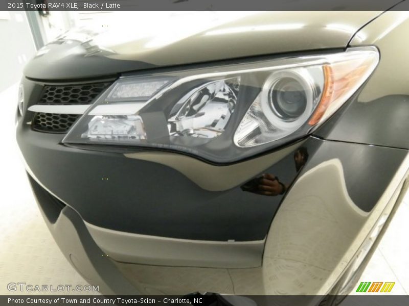 Black / Latte 2015 Toyota RAV4 XLE