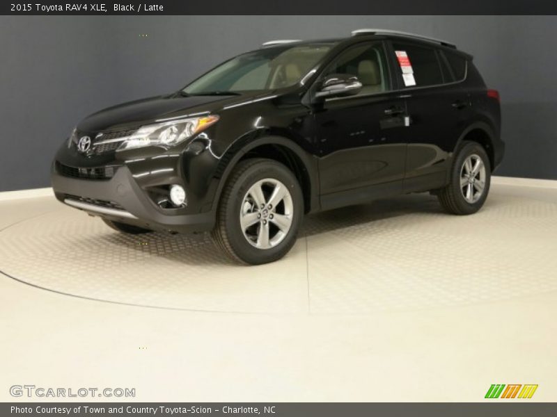 Black / Latte 2015 Toyota RAV4 XLE