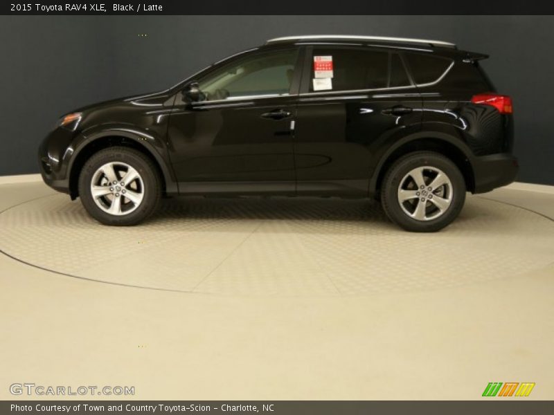 Black / Latte 2015 Toyota RAV4 XLE