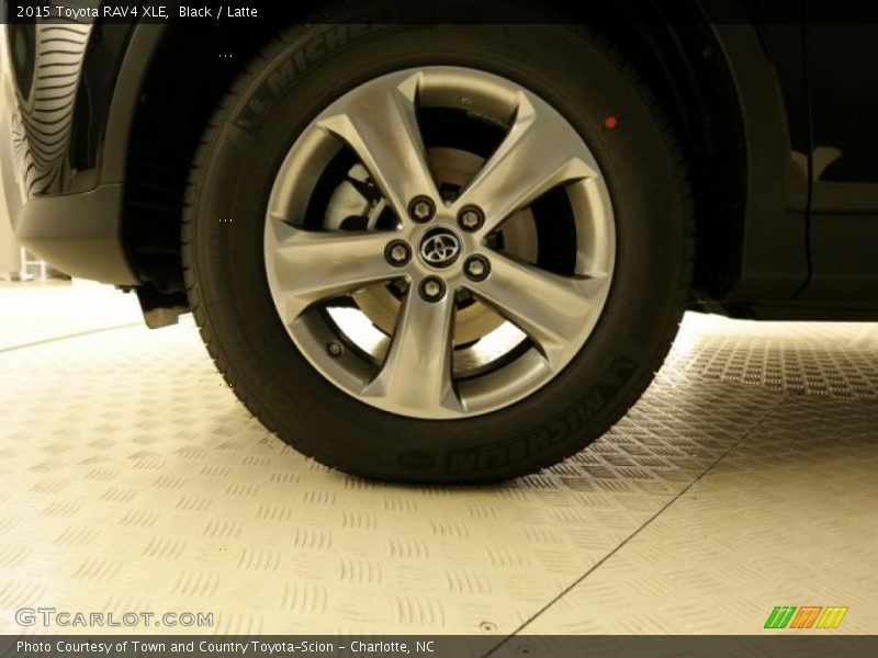 Black / Latte 2015 Toyota RAV4 XLE