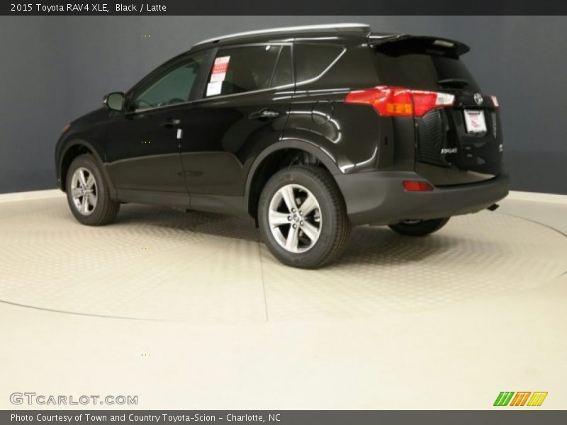 Black / Latte 2015 Toyota RAV4 XLE