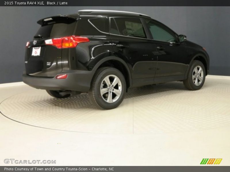 Black / Latte 2015 Toyota RAV4 XLE