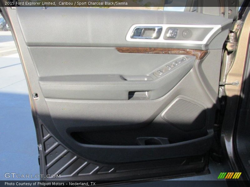 Caribou / Sport Charcoal Black/Sienna 2015 Ford Explorer Limited
