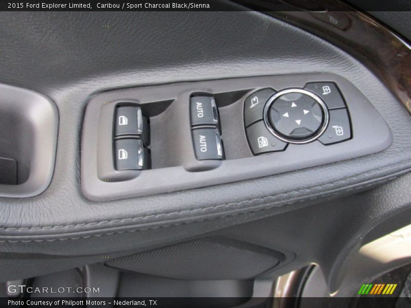 Caribou / Sport Charcoal Black/Sienna 2015 Ford Explorer Limited