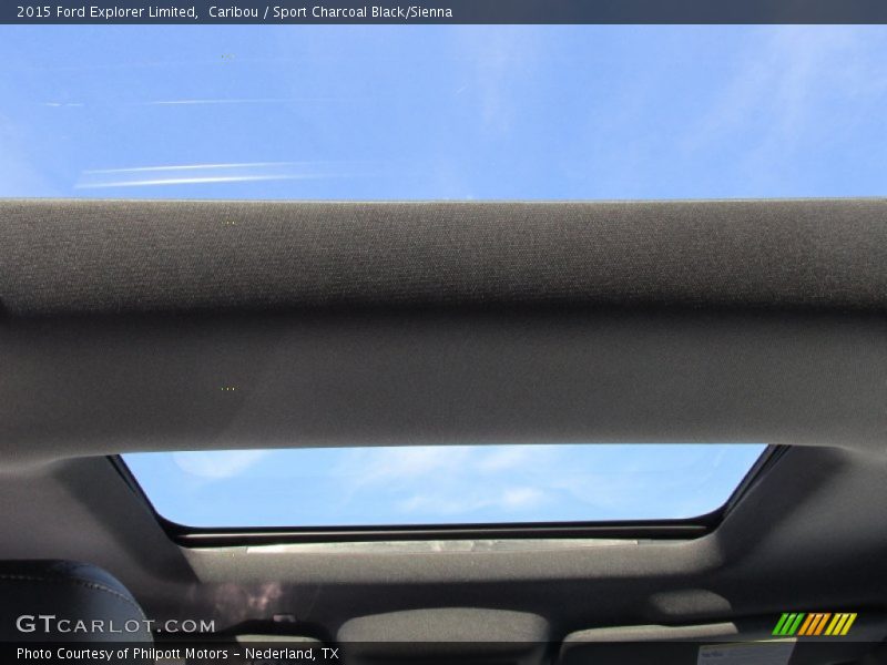 Caribou / Sport Charcoal Black/Sienna 2015 Ford Explorer Limited