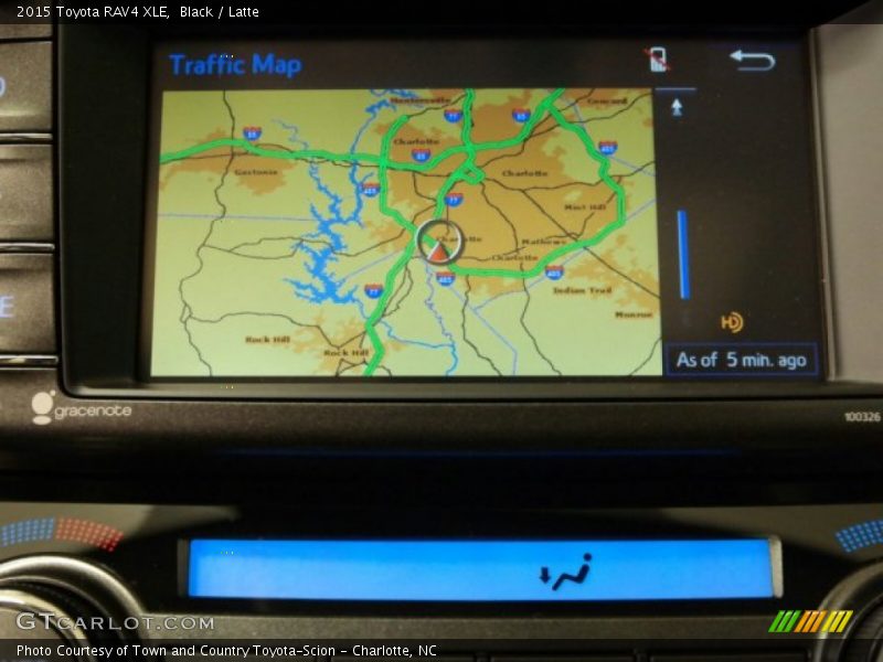Black / Latte 2015 Toyota RAV4 XLE
