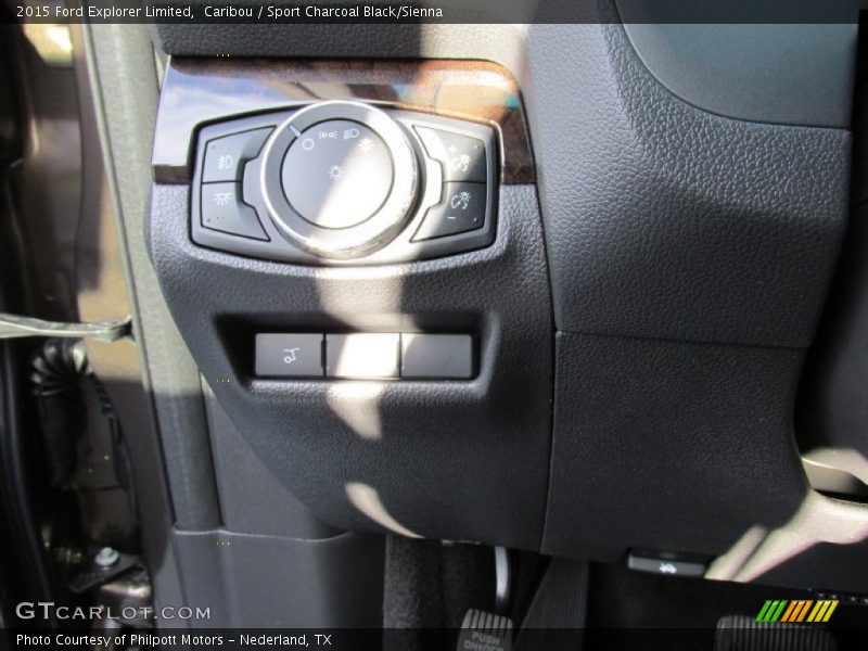 Caribou / Sport Charcoal Black/Sienna 2015 Ford Explorer Limited