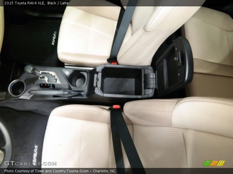 Black / Latte 2015 Toyota RAV4 XLE
