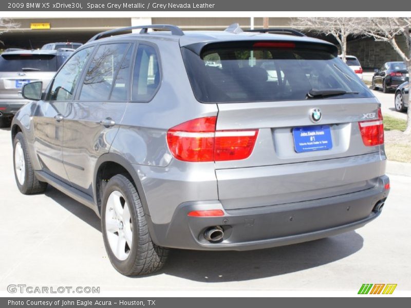 Space Grey Metallic / Grey Nevada Leather 2009 BMW X5 xDrive30i