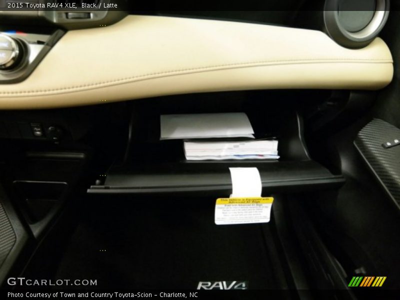 Black / Latte 2015 Toyota RAV4 XLE