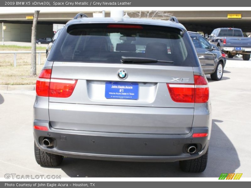 Space Grey Metallic / Grey Nevada Leather 2009 BMW X5 xDrive30i