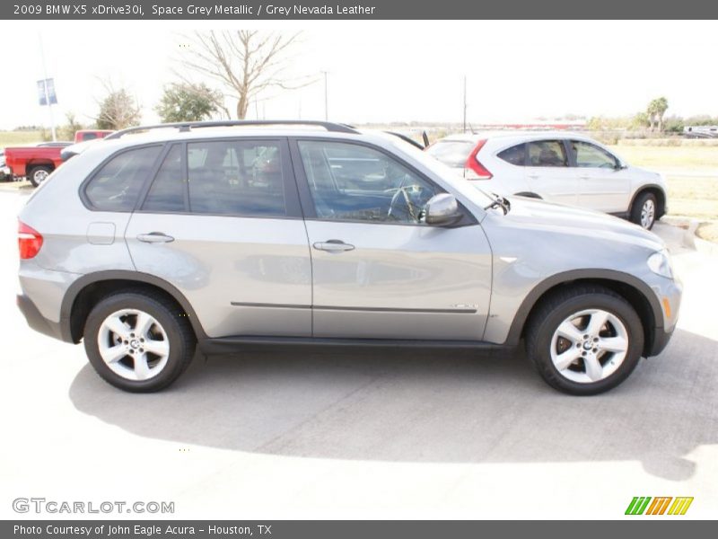 Space Grey Metallic / Grey Nevada Leather 2009 BMW X5 xDrive30i