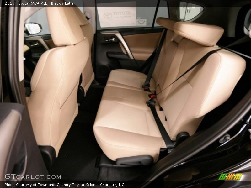 Black / Latte 2015 Toyota RAV4 XLE