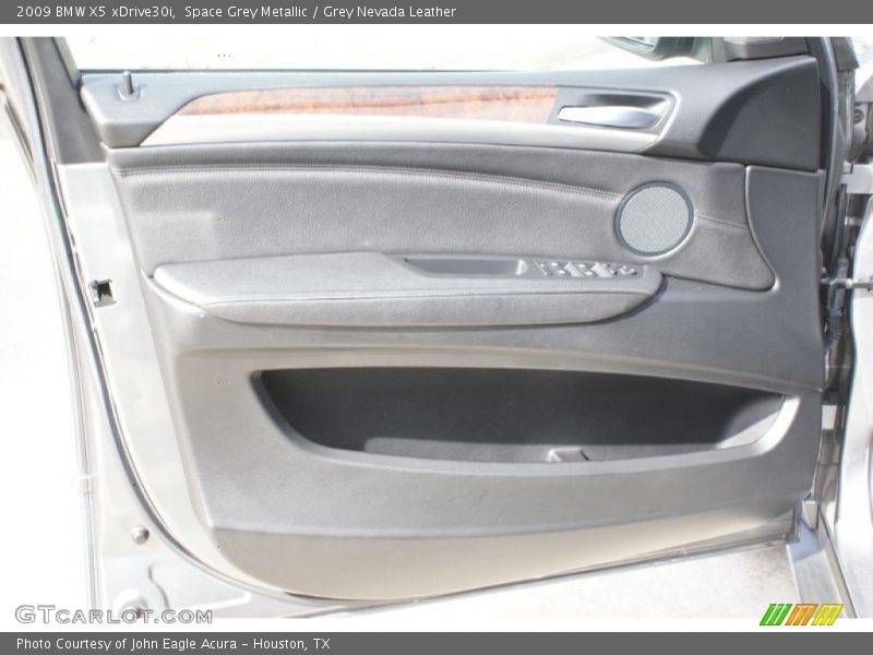 Space Grey Metallic / Grey Nevada Leather 2009 BMW X5 xDrive30i