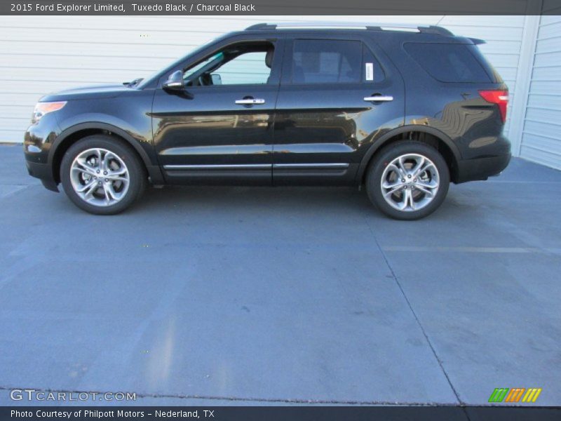 Tuxedo Black / Charcoal Black 2015 Ford Explorer Limited