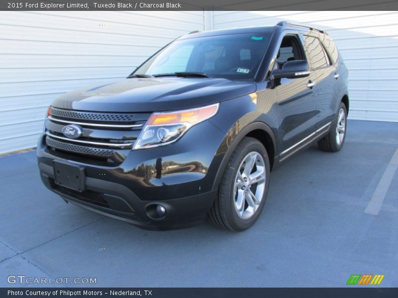 Tuxedo Black / Charcoal Black 2015 Ford Explorer Limited