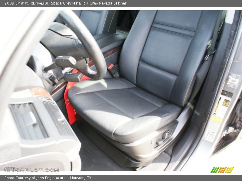 Space Grey Metallic / Grey Nevada Leather 2009 BMW X5 xDrive30i
