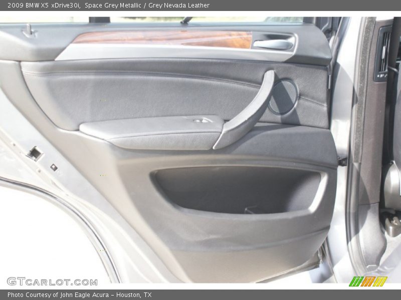 Space Grey Metallic / Grey Nevada Leather 2009 BMW X5 xDrive30i