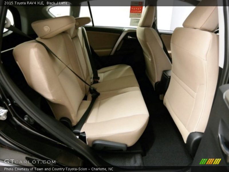 Black / Latte 2015 Toyota RAV4 XLE
