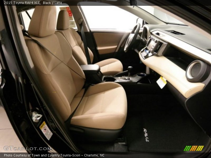 Black / Latte 2015 Toyota RAV4 XLE