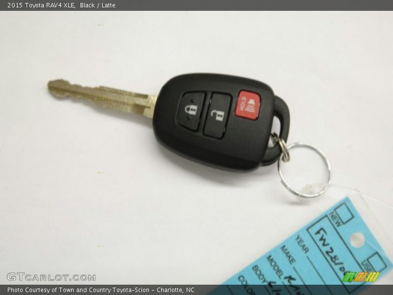 Black / Latte 2015 Toyota RAV4 XLE