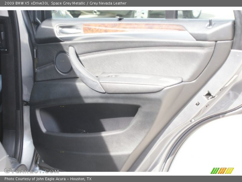 Space Grey Metallic / Grey Nevada Leather 2009 BMW X5 xDrive30i