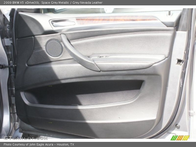 Space Grey Metallic / Grey Nevada Leather 2009 BMW X5 xDrive30i