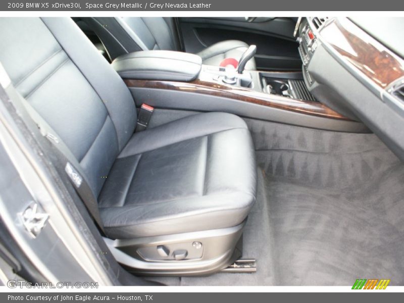 Space Grey Metallic / Grey Nevada Leather 2009 BMW X5 xDrive30i