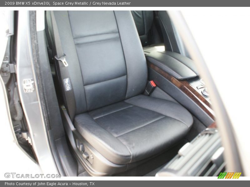 Space Grey Metallic / Grey Nevada Leather 2009 BMW X5 xDrive30i