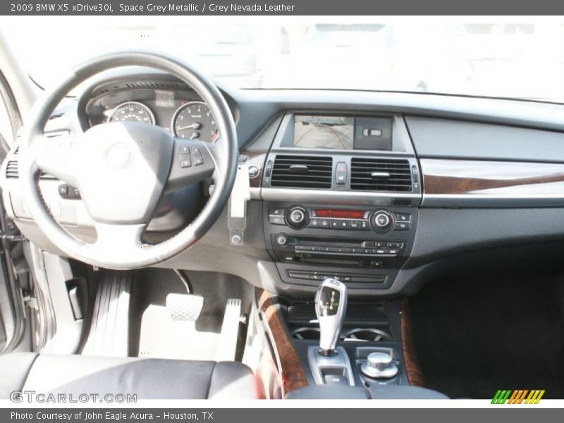 Space Grey Metallic / Grey Nevada Leather 2009 BMW X5 xDrive30i