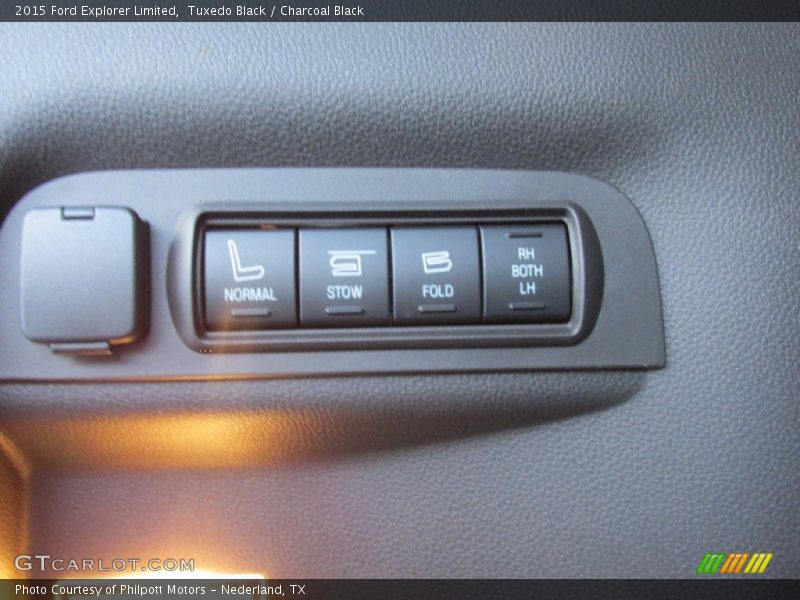 Tuxedo Black / Charcoal Black 2015 Ford Explorer Limited