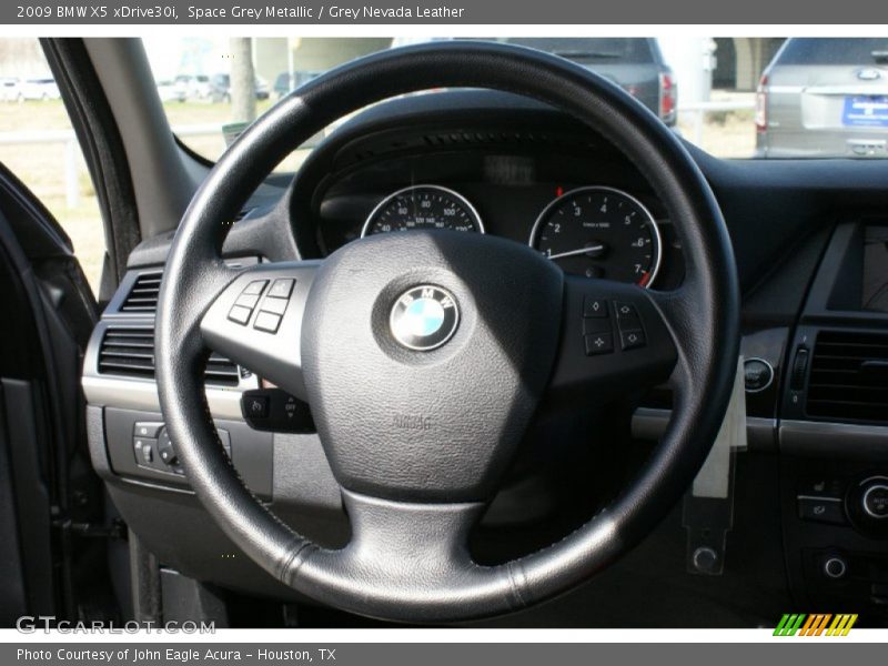 Space Grey Metallic / Grey Nevada Leather 2009 BMW X5 xDrive30i