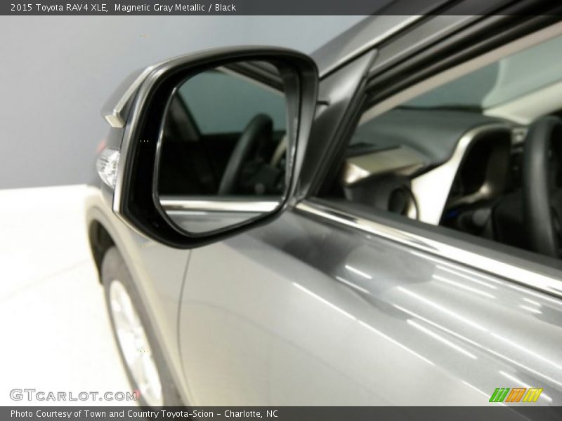 Magnetic Gray Metallic / Black 2015 Toyota RAV4 XLE