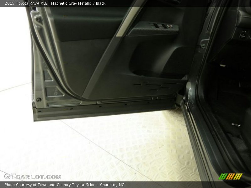 Magnetic Gray Metallic / Black 2015 Toyota RAV4 XLE