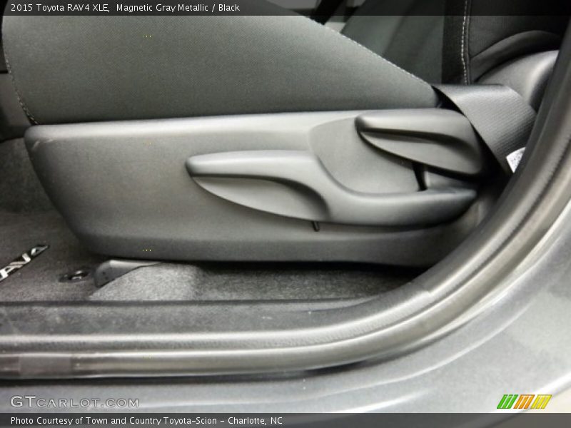Magnetic Gray Metallic / Black 2015 Toyota RAV4 XLE