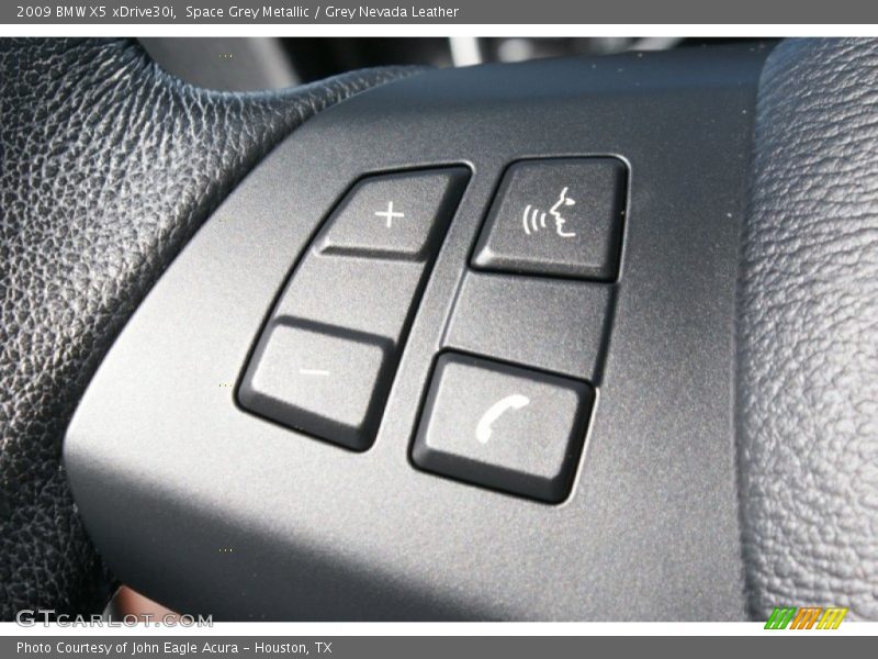 Space Grey Metallic / Grey Nevada Leather 2009 BMW X5 xDrive30i