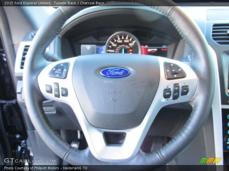 Tuxedo Black / Charcoal Black 2015 Ford Explorer Limited