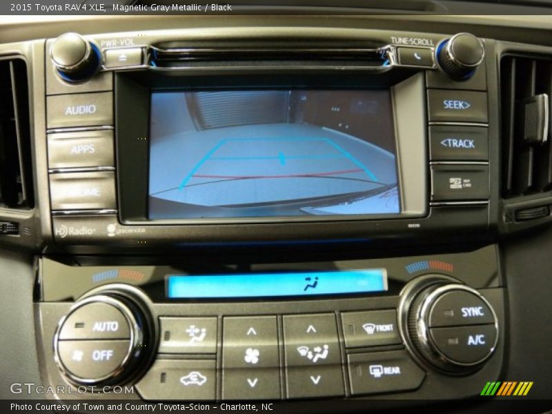 Magnetic Gray Metallic / Black 2015 Toyota RAV4 XLE