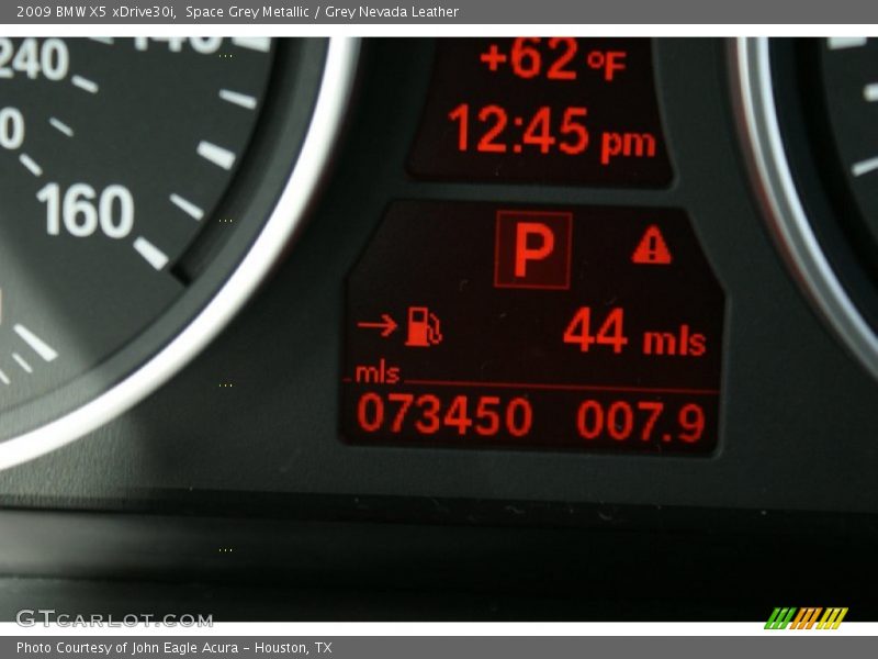 Space Grey Metallic / Grey Nevada Leather 2009 BMW X5 xDrive30i