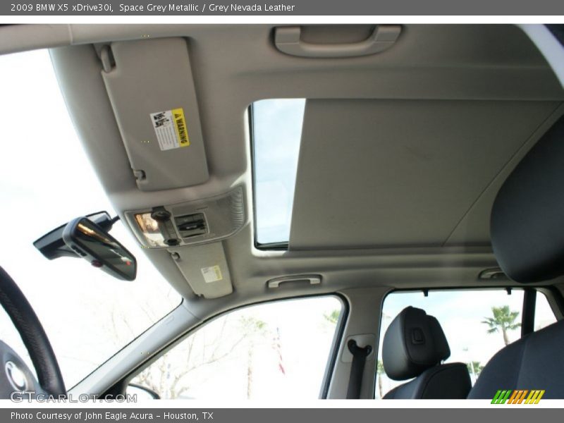 Space Grey Metallic / Grey Nevada Leather 2009 BMW X5 xDrive30i