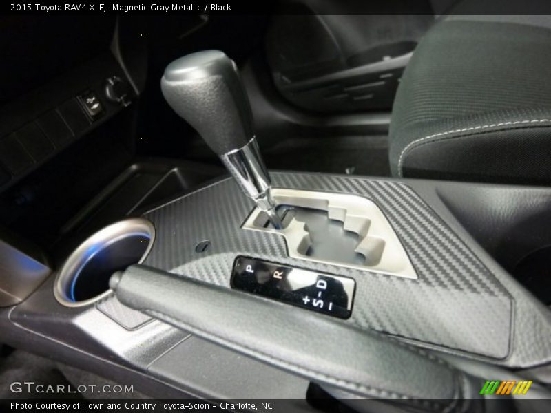 Magnetic Gray Metallic / Black 2015 Toyota RAV4 XLE