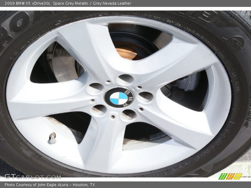 Space Grey Metallic / Grey Nevada Leather 2009 BMW X5 xDrive30i