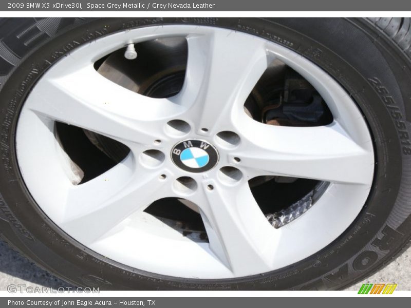 Space Grey Metallic / Grey Nevada Leather 2009 BMW X5 xDrive30i