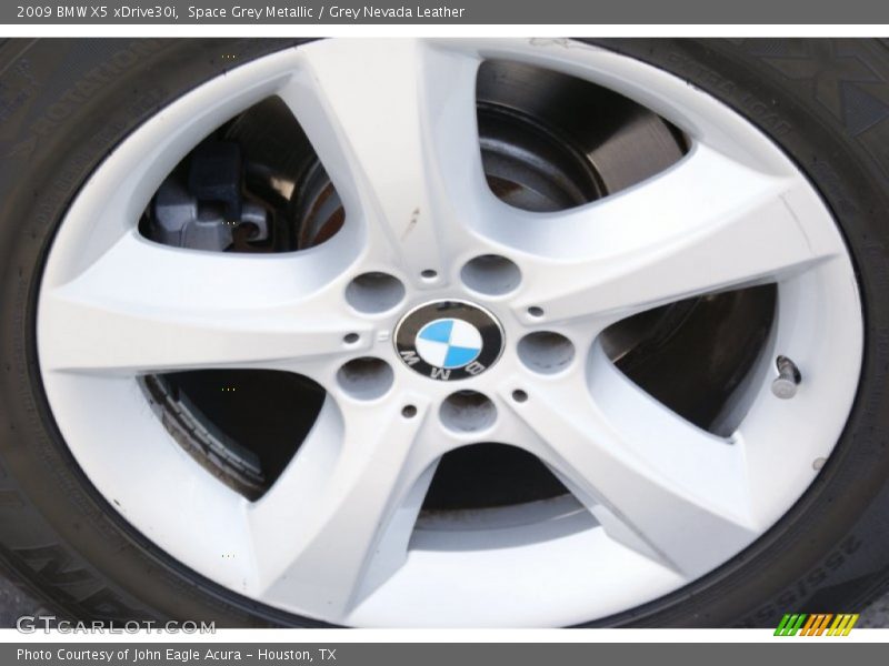 Space Grey Metallic / Grey Nevada Leather 2009 BMW X5 xDrive30i