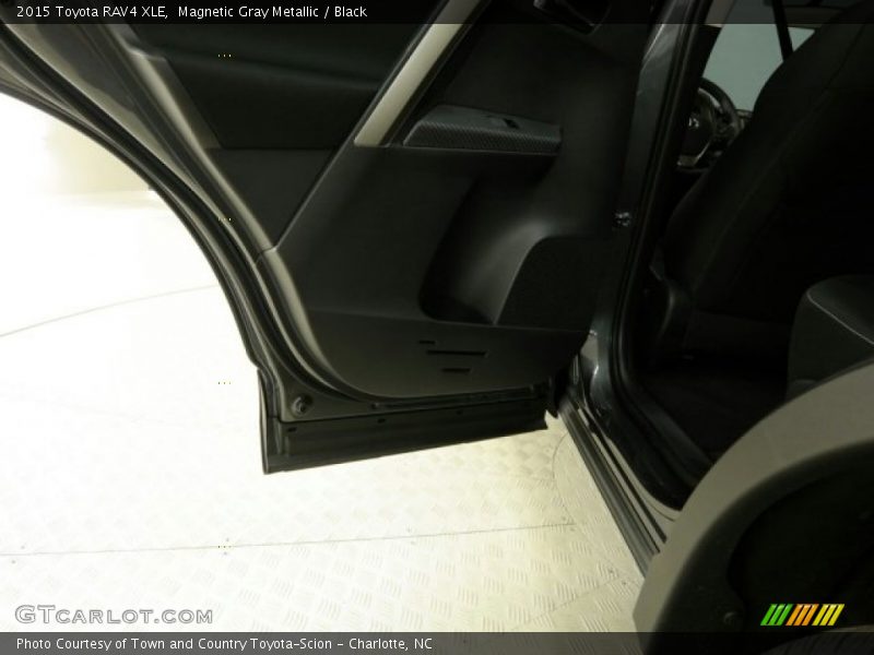 Magnetic Gray Metallic / Black 2015 Toyota RAV4 XLE
