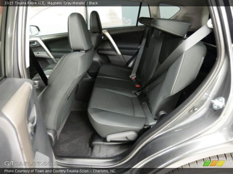 Magnetic Gray Metallic / Black 2015 Toyota RAV4 XLE