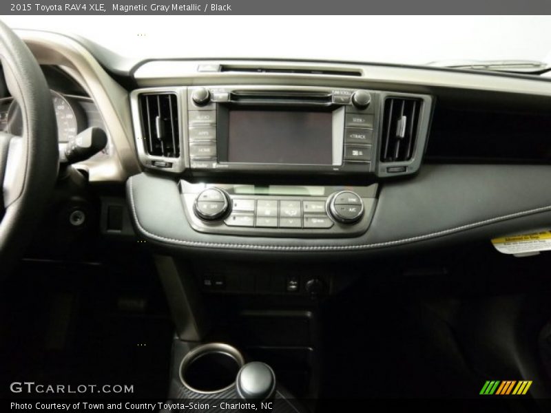 Magnetic Gray Metallic / Black 2015 Toyota RAV4 XLE