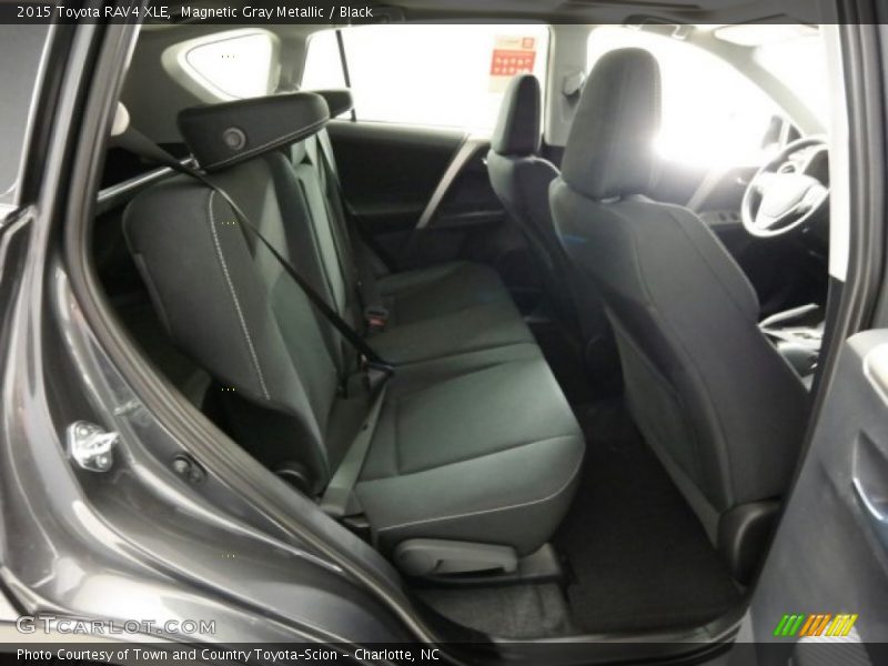 Magnetic Gray Metallic / Black 2015 Toyota RAV4 XLE