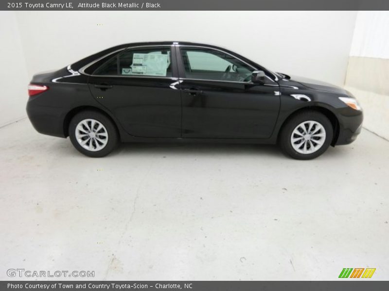 Attitude Black Metallic / Black 2015 Toyota Camry LE