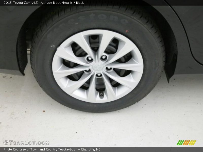 Attitude Black Metallic / Black 2015 Toyota Camry LE